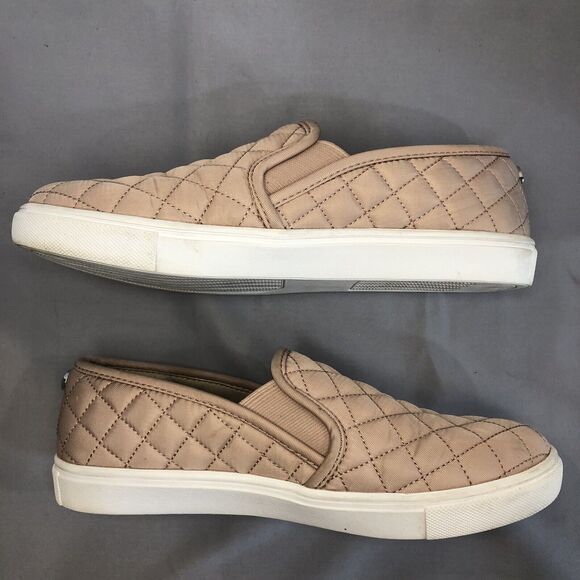 Steve Madden Womens Slip On Sneaker Pink Rose Quilted Size 7.5 - Picture 6 of 7